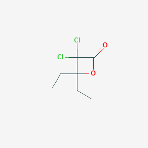 3,3-Dichloro-4,4-diethyloxetan-2-one