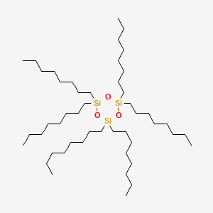 2,2,4,4,6,6-Hexaoctyl-1,3,5,2,4,6-trioxatrisilinane