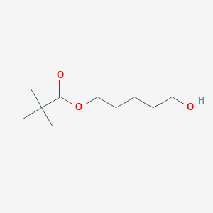 Propanoic acid, 2,2-dimethyl-, 5-hydroxypentyl ester