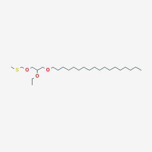 1-{2-Ethoxy-3-[(methylsulfanyl)methoxy]propoxy}octadecane