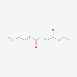 Ethyl {[(2-methoxyethoxy)carbonyl]sulfanyl}acetate