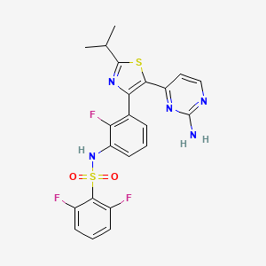 B1427050 Desmethyl dabrafenib CAS No. 1195765-47-9