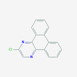 B1427092 2-Chlorodibenzo[f,h]quinoxaline CAS No. 1202564-31-5