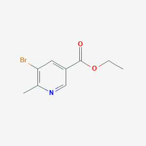 B1427109 Ethyl 5-bromo-6-methylnicotinate CAS No. 1190862-70-4