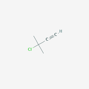 molecular formula C5H7Cl B142711 3-氯-3-甲基-1-丁炔 CAS No. 1111-97-3