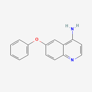 B1427148 6-Phenoxyquinolin-4-amine CAS No. 1455193-38-0