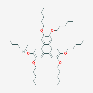 2-[(Hexan-2-yl)oxy]-3,6,7,10,11-pentakis(pentyloxy)triphenylene