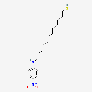 12-(4-Nitroanilino)dodecane-1-thiol