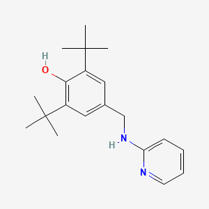 2,6-Di-tert-butyl-4-{[(pyridin-2-yl)amino]methyl}phenol