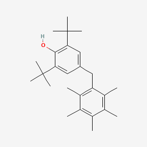 2,6-Di-tert-butyl-4-[(pentamethylphenyl)methyl]phenol