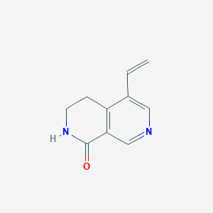 5-Ethenyl-3,4-dihydro-2,7-naphthyridin-1(2H)-one