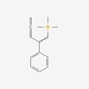 Trimethyl(2-phenylpenta-1,3,4-trien-1-yl)silane