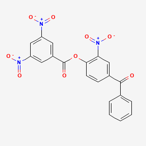 4-Benzoyl-2-nitrophenyl 3,5-dinitrobenzoate