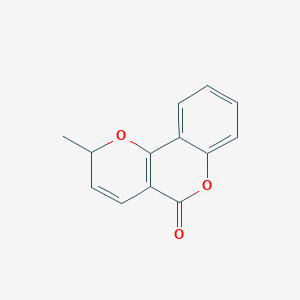 2-Methyl-2H,5H-pyrano[3,2-c][1]benzopyran-5-one