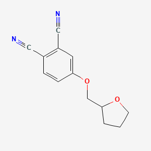 4-[(Oxolan-2-yl)methoxy]benzene-1,2-dicarbonitrile