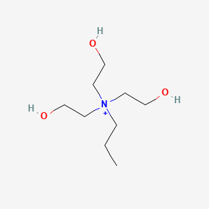 N,N,N-Tris(2-hydroxyethyl)propan-1-aminium