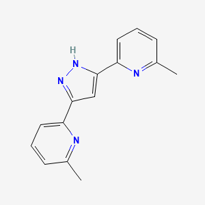 2,2'-(1H-Pyrazole-3,5-diyl)bis(6-methylpyridine)