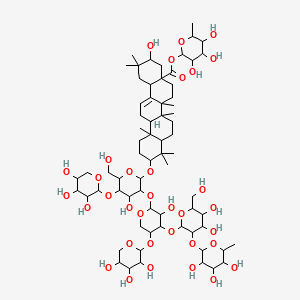 molecular formula C69H112O34 B14271760 Mimonoside C CAS No. 138079-63-7