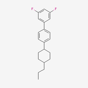 1,3-Difluoro-5-[4-(4-propylcyclohexyl)phenyl]benzene