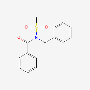 N-Benzyl-N-(methanesulfonyl)benzamide