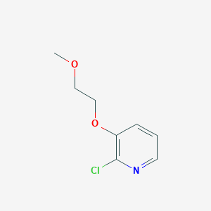 molecular formula C8H10ClNO2 B1427199 2-氯-3-(2-甲氧基乙氧基)吡啶 CAS No. 1484765-63-0
