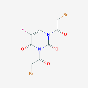 1,3-Bis(bromoacetyl)-5-fluoropyrimidine-2,4(1H,3H)-dione