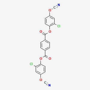 Bis(2-chloro-4-cyanatophenyl) benzene-1,4-dicarboxylate