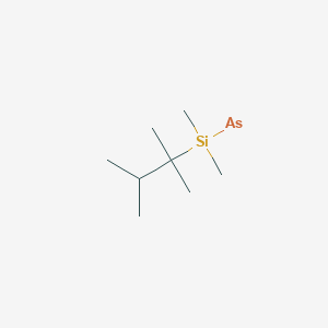 molecular formula C8H19AsSi B14272063 CID 78062016 