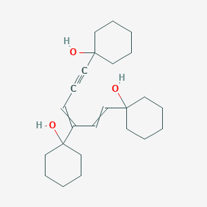 1,1',1''-(Hexa-1,3-dien-5-yne-1,3,6-triyl)tri(cyclohexan-1-ol)