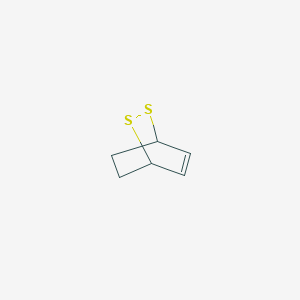 molecular formula C6H8S2 B14272080 2,3-Dithiabicyclo[2.2.2]oct-5-ene CAS No. 130147-99-8