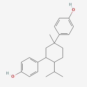 Phenol, 4,4'-[1-methyl-4-(1-methylethyl)-1,3-cyclohexanediyl]bis-