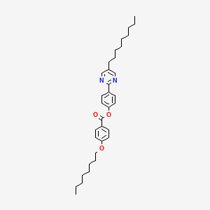 4-(5-Nonylpyrimidin-2-YL)phenyl 4-(octyloxy)benzoate