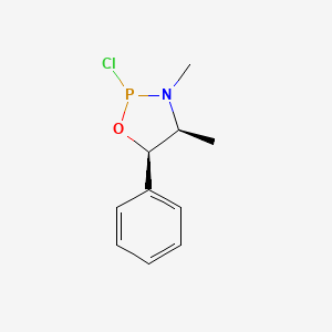 molecular formula C10H13ClNOP B14272260 (4S,5R)-2-Chloro-3,4-dimethyl-5-phenyl-1,3,2-oxazaphospholidine CAS No. 154097-86-6