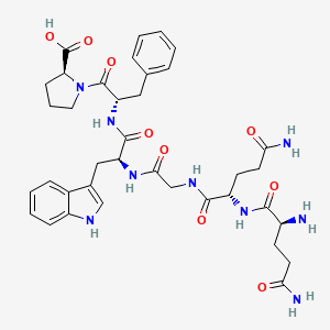 L-Proline, L-glutaminyl-L-glutaminylglycyl-L-tryptophyl-L-phenylalanyl-