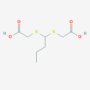 Acetic acid, 2,2'-[butylidenebis(thio)]bis-