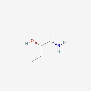 molecular formula C5H13NO B14272347 (2S,3S)-2-Aminopentan-3-OL CAS No. 180187-00-2