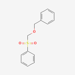 Benzene, [[(phenylmethoxy)methyl]sulfonyl]-