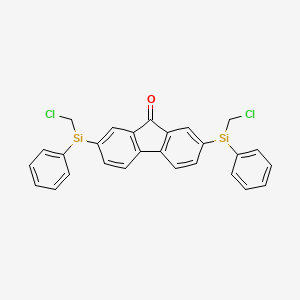 molecular formula C27H20Cl2OSi2 B14272412 CID 78061111 