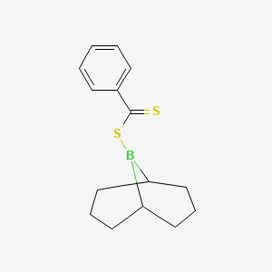 9-Borabicyclo[3.3.1]nonane, 9-[(phenylthioxomethyl)thio]-