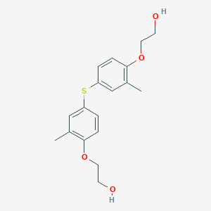 2,2'-{Sulfanediylbis[(2-methyl-4,1-phenylene)oxy]}di(ethan-1-ol)