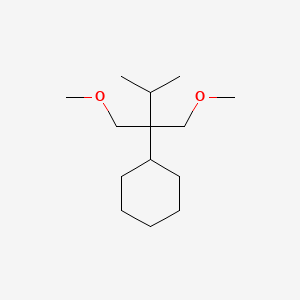 [1-Methoxy-2-(methoxymethyl)-3-methylbutan-2-yl]cyclohexane