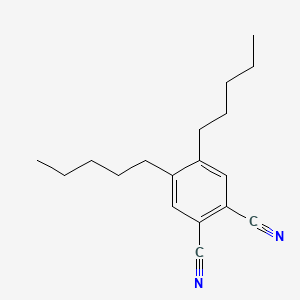 4,5-Dipentylbenzene-1,2-dicarbonitrile