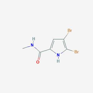 4,5-Dibromo-N-methyl-1H-pyrrole-2-carboxamide