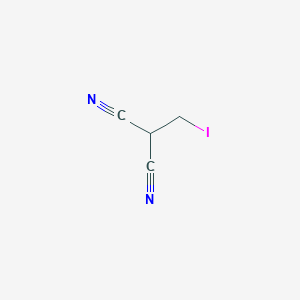 molecular formula C4H3IN2 B14272502 (Iodomethyl)propanedinitrile CAS No. 138976-63-3