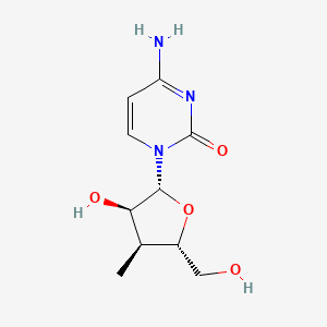 molecular formula C10H15N3O4 B1427261 3'-甲基-3'-脱氧胞苷 CAS No. 444020-09-1