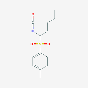 1-(1-Isocyanatopentane-1-sulfonyl)-4-methylbenzene