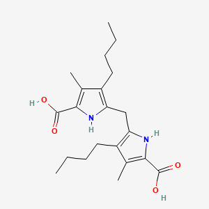 5,5'-Methylenebis(4-butyl-3-methyl-1H-pyrrole-2-carboxylic acid)