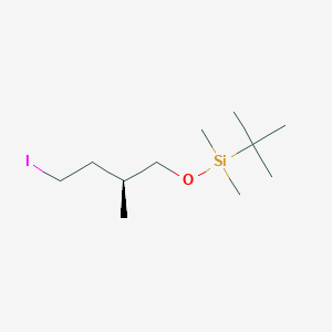 Silane, (1,1-dimethylethyl)[(2S)-4-iodo-2-methylbutoxy]dimethyl-