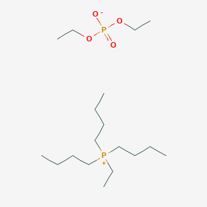 molecular formula C18H42O4P2 B1427270 三丁基乙基膦二乙基磷酸酯 CAS No. 20445-94-7