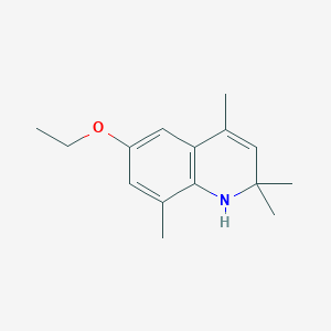 molecular formula C15H21NO B14272709 6-Ethoxy-2,2,4,8-tetramethyl-1,2-dihydroquinoline CAS No. 127702-78-7